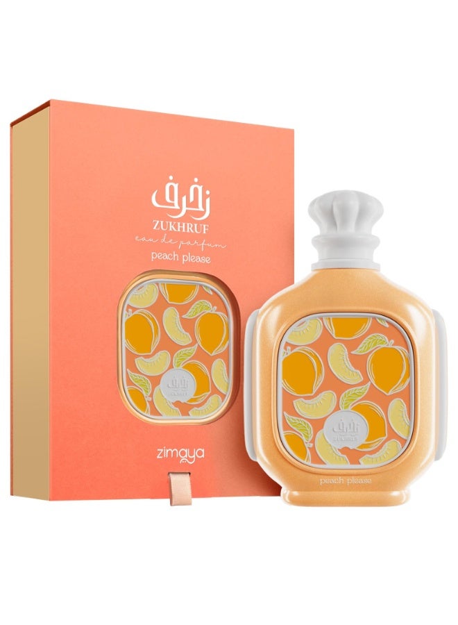 ZIMAYA ZUKHRUF PEACH PLEASE (U) EDP 100ML - Image 1